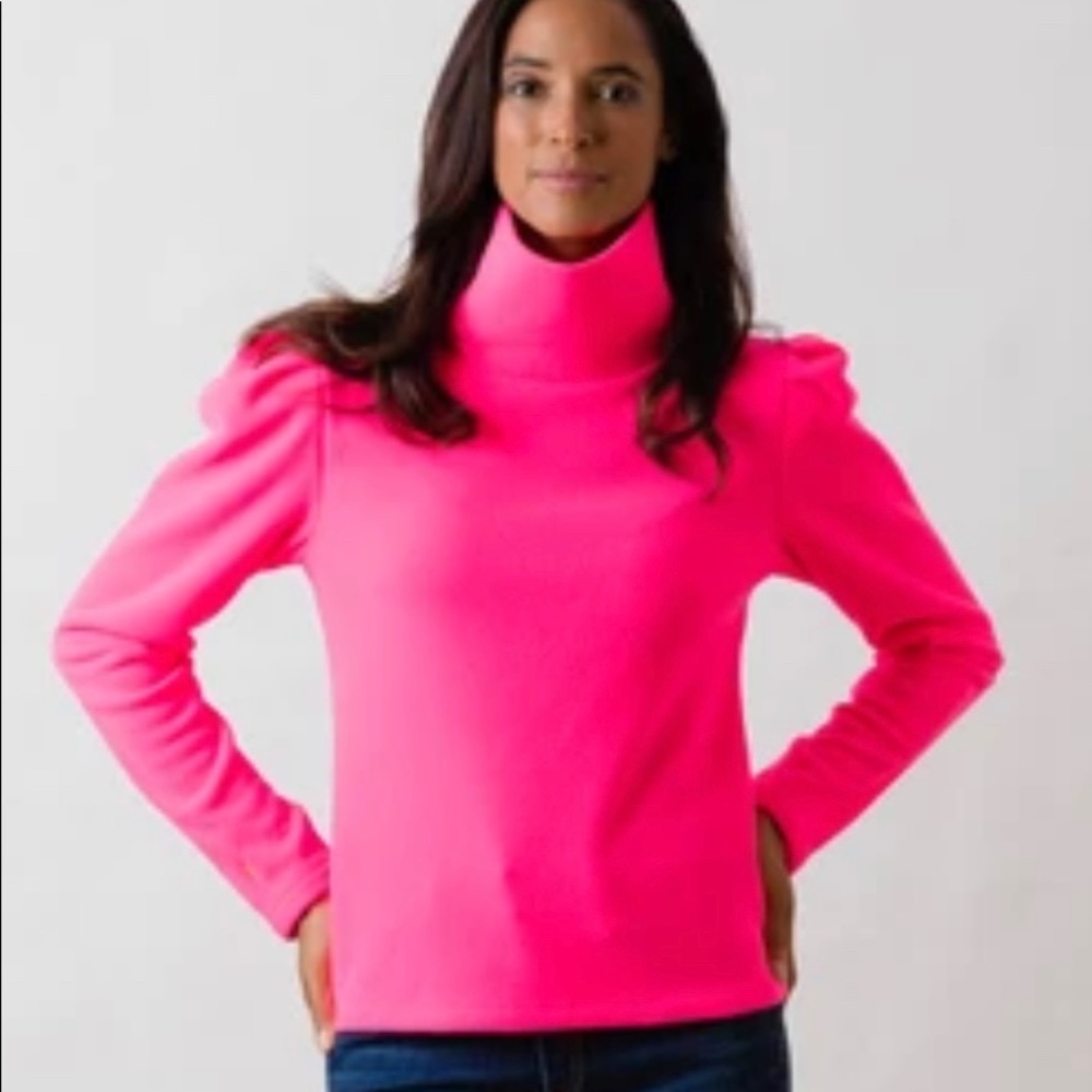 Dudley Stephens: Palmer Puff Sleeve Turtleneck 💗